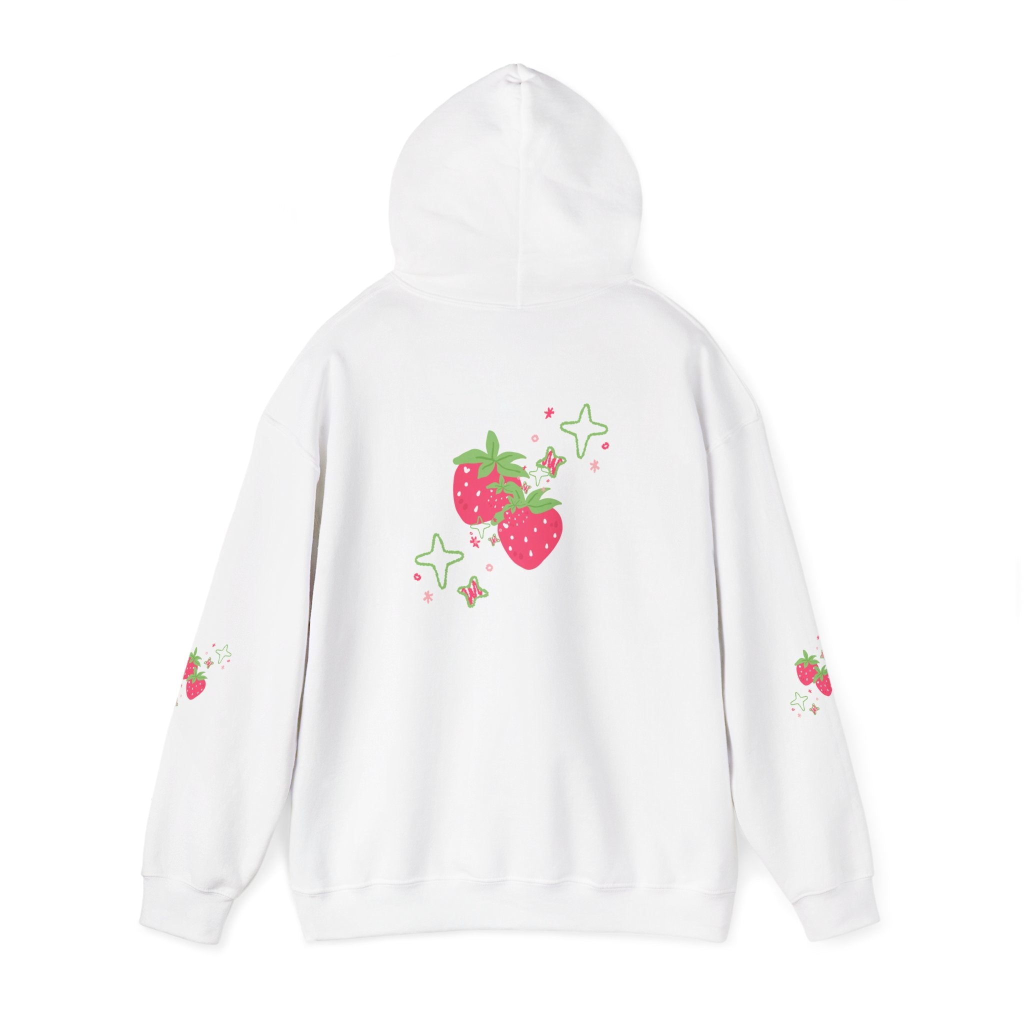Strawberry Summer Hooded Sweatshirt