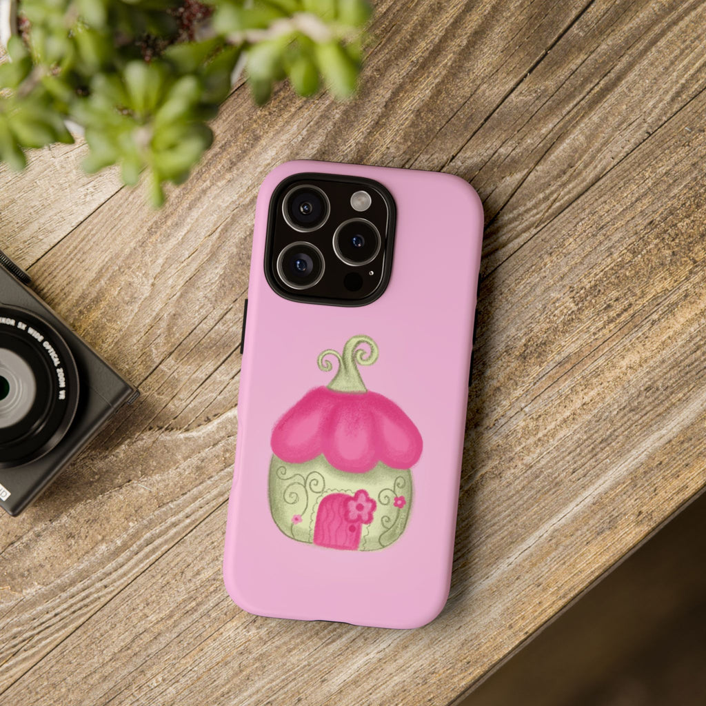 Pink Fairy House Phone Case