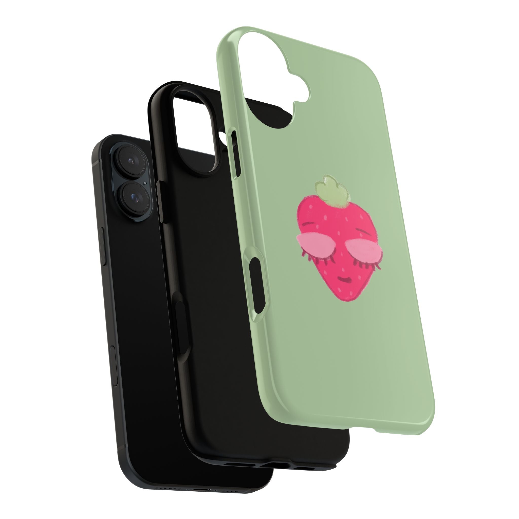 Strawberry Lashes Phone Case