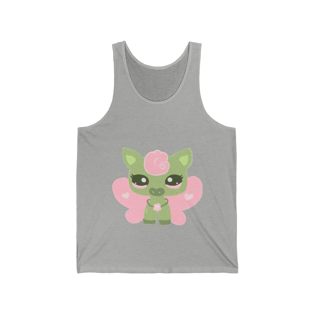 Cute Tank Top - Moo Fairy Graphic