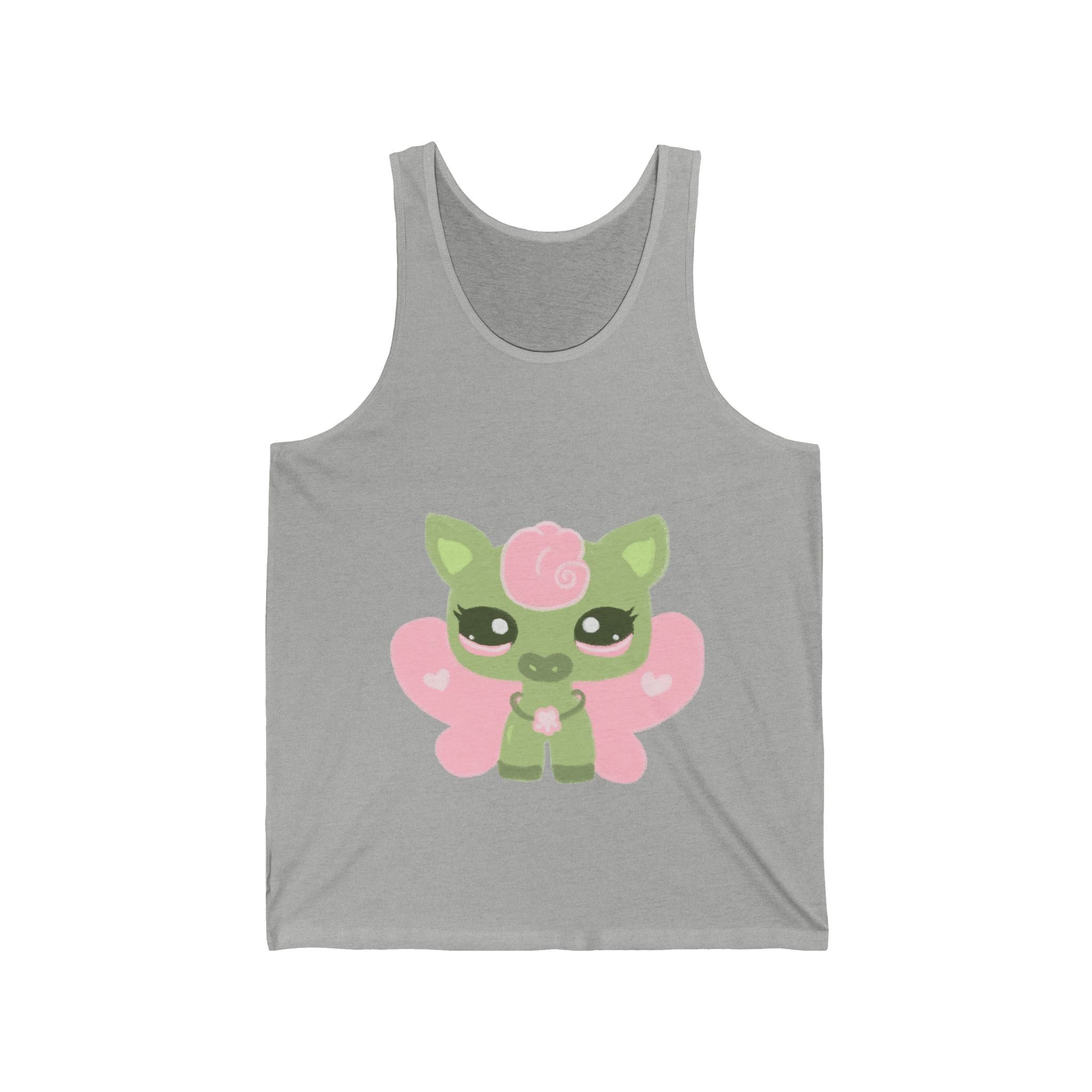 Cute Tank Top - Moo Fairy Graphic