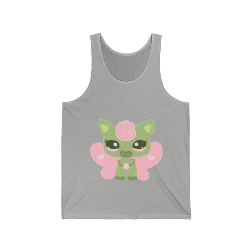Cute Tank Top - Moo Fairy Graphic