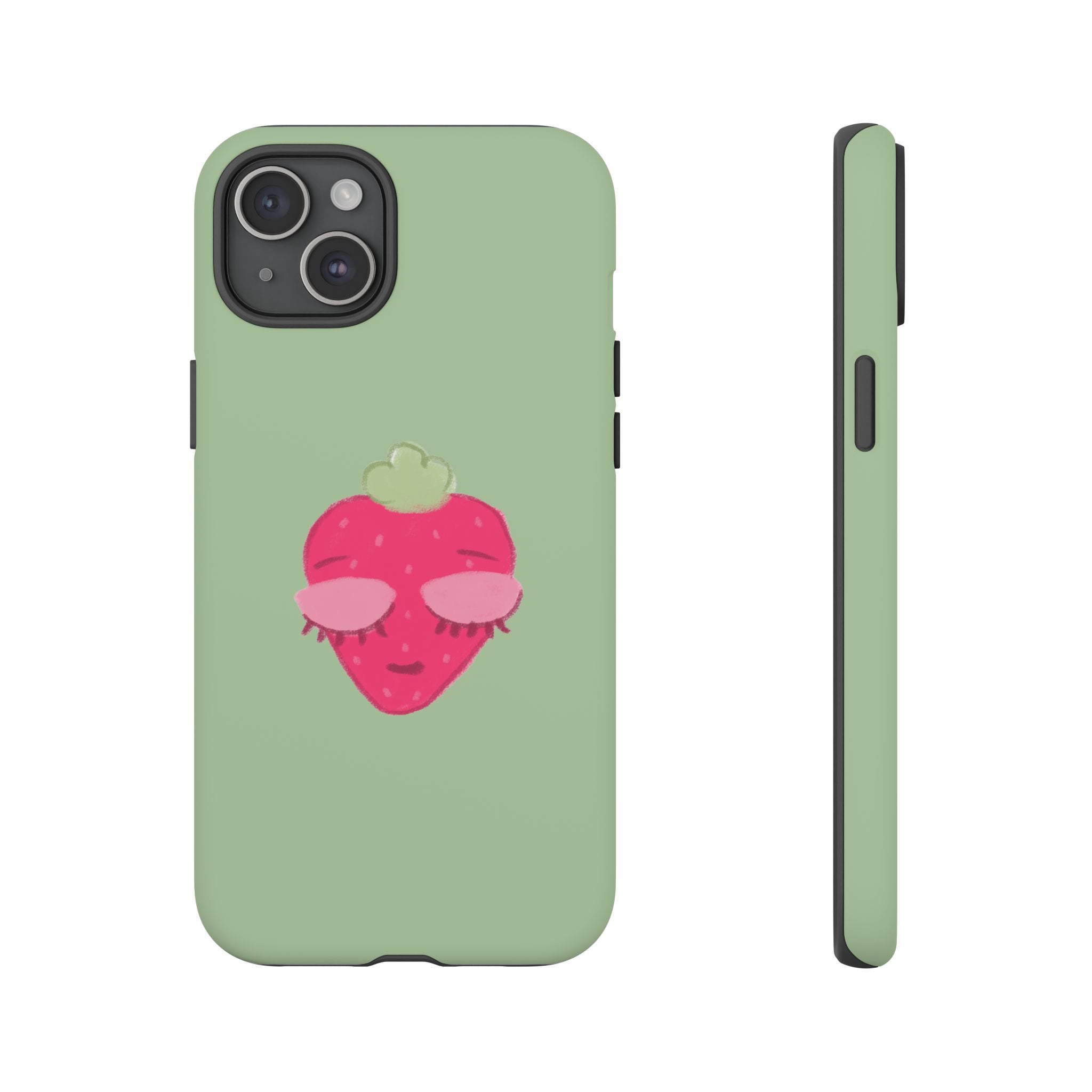 Strawberry Lashes Phone Case