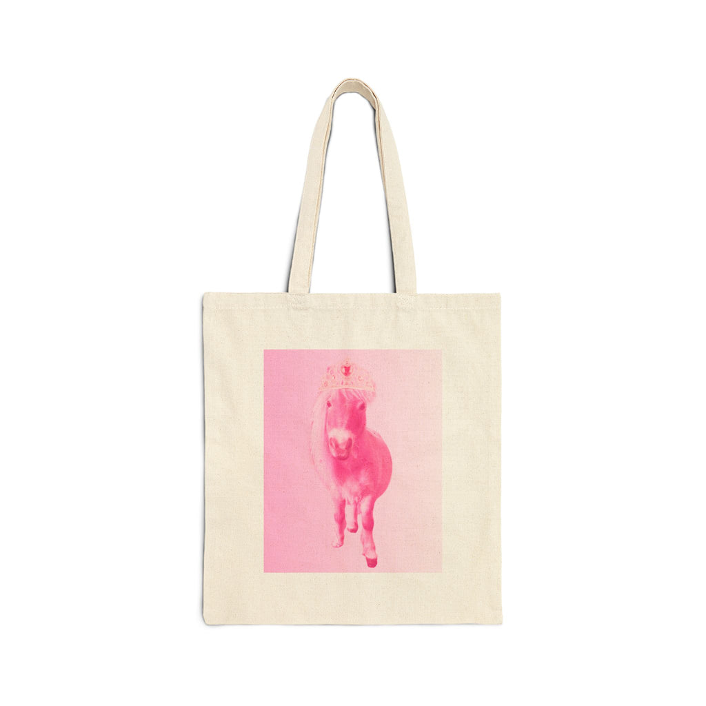 Pink Horse - Canvas Tote Bag