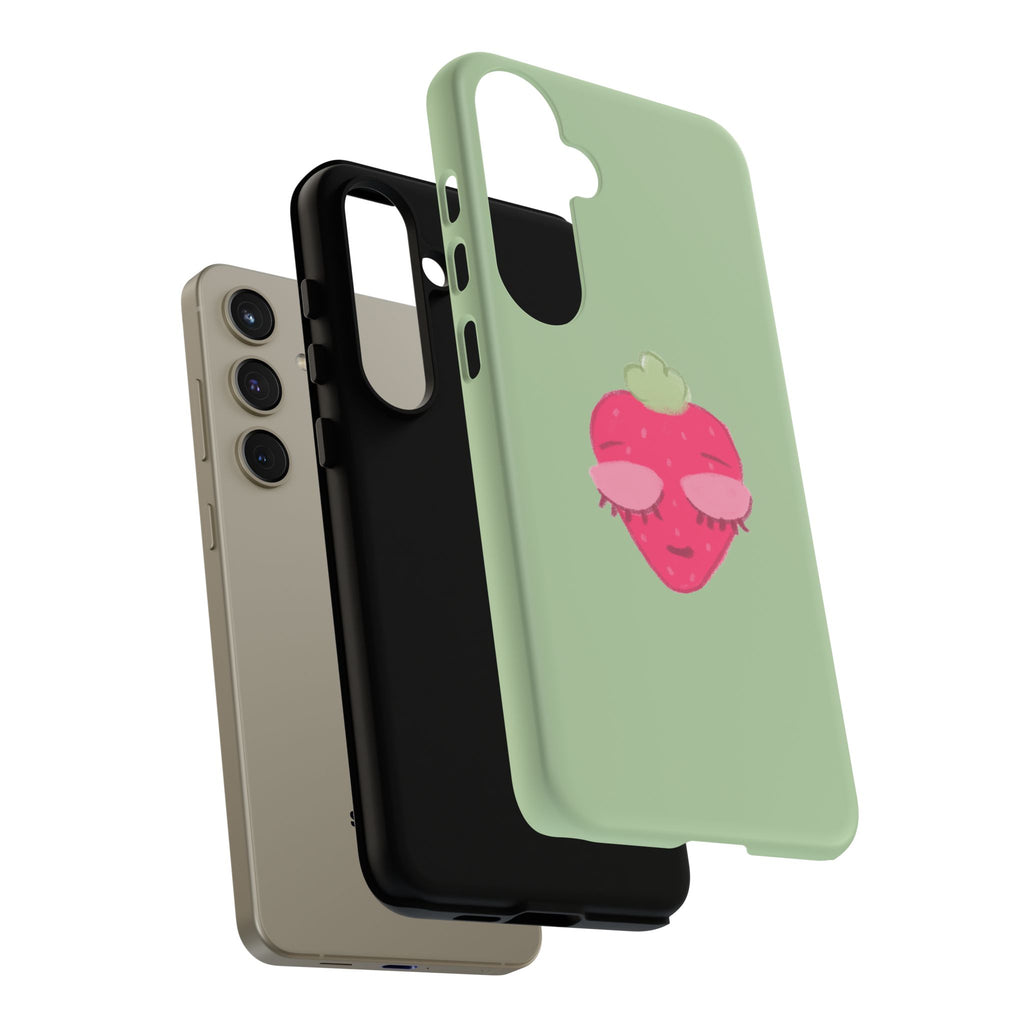 Strawberry Lashes Phone Case
