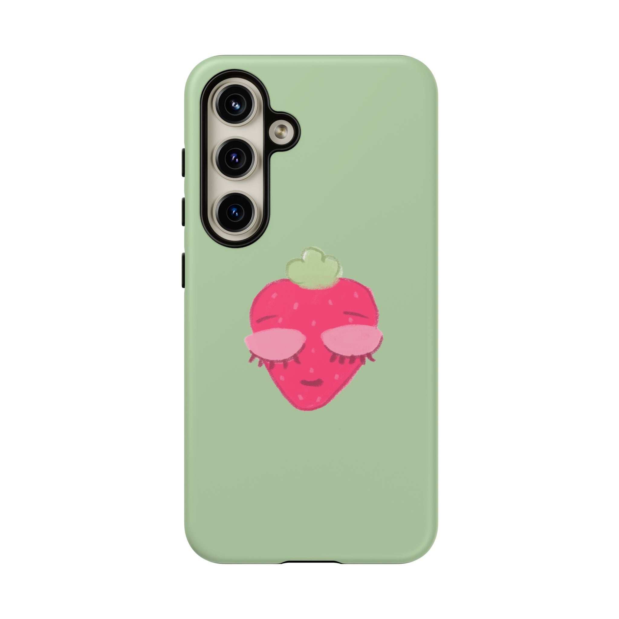 Strawberry Lashes Phone Case