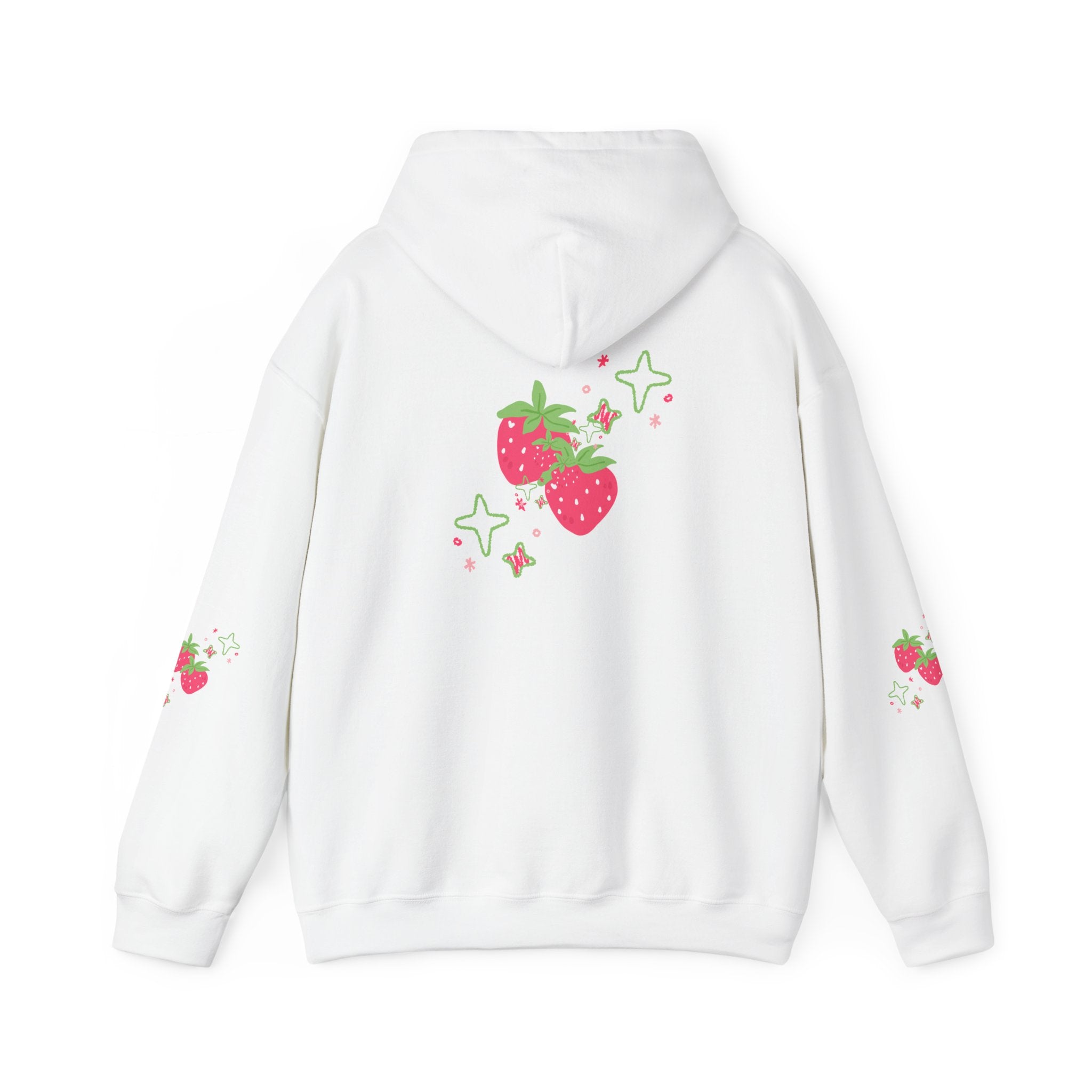 Strawberry Summer Hooded Sweatshirt