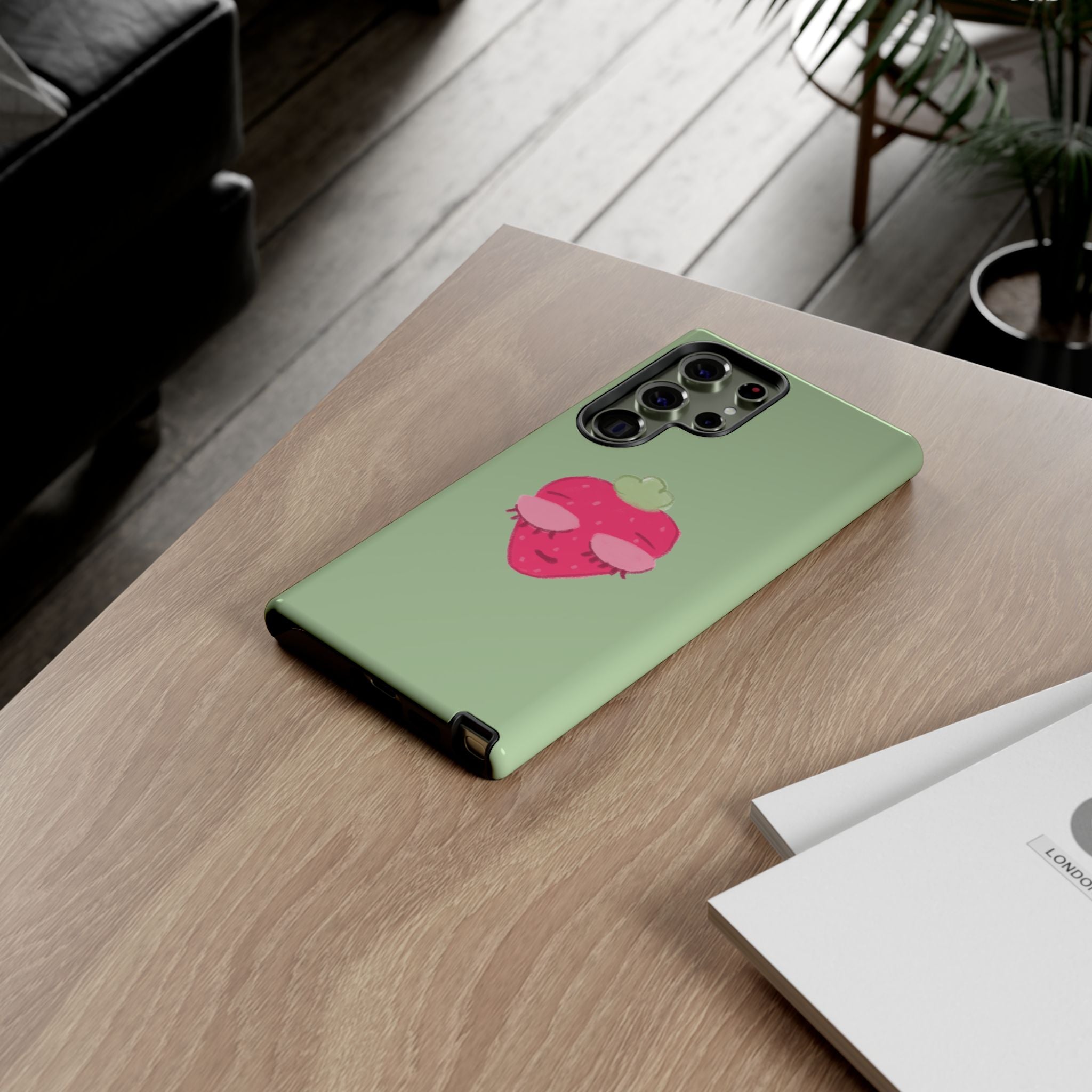 Strawberry Lashes Phone Case