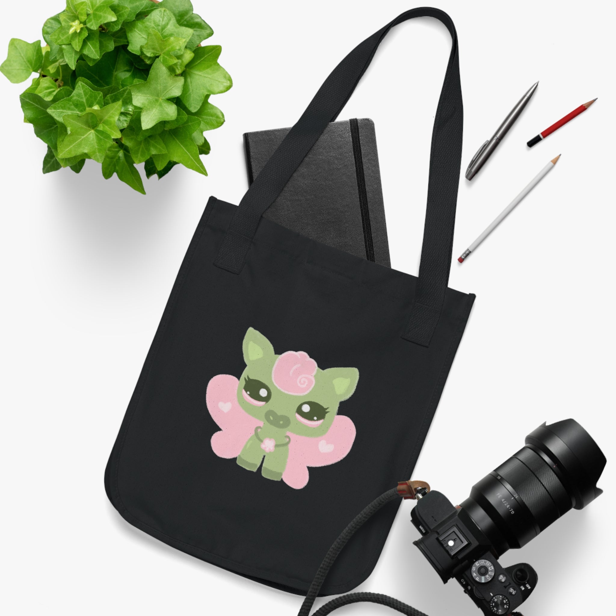 Moo Fairy LPS Organic Canvas Tote Bag