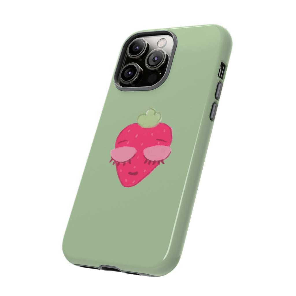 Strawberry Lashes Phone Case