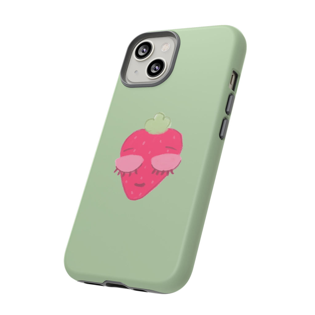 Strawberry Lashes Phone Case