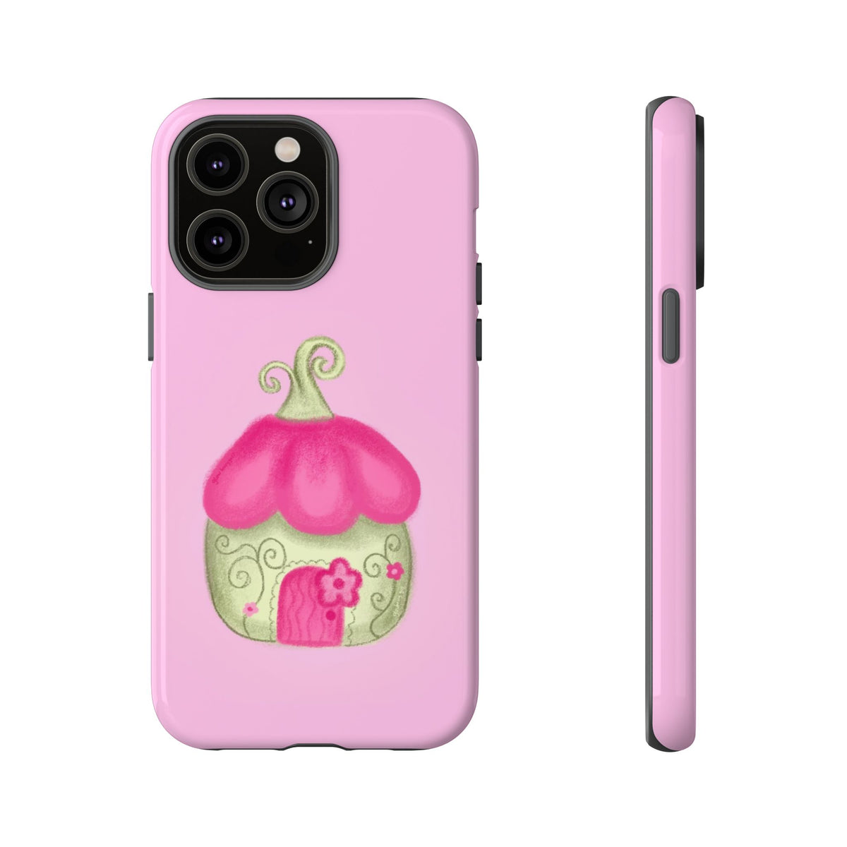 Pink Fairy House Phone Case