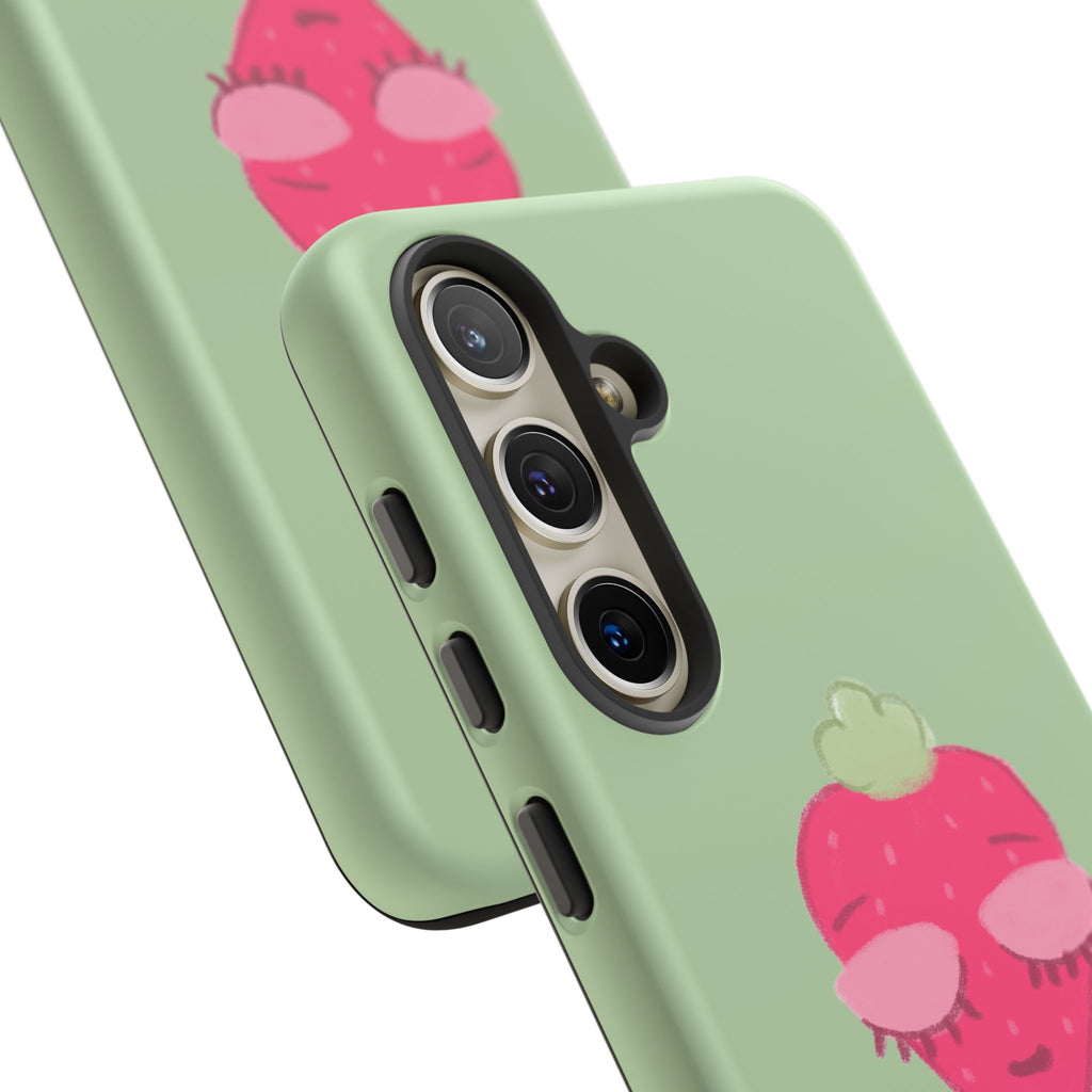 Strawberry Lashes Phone Case