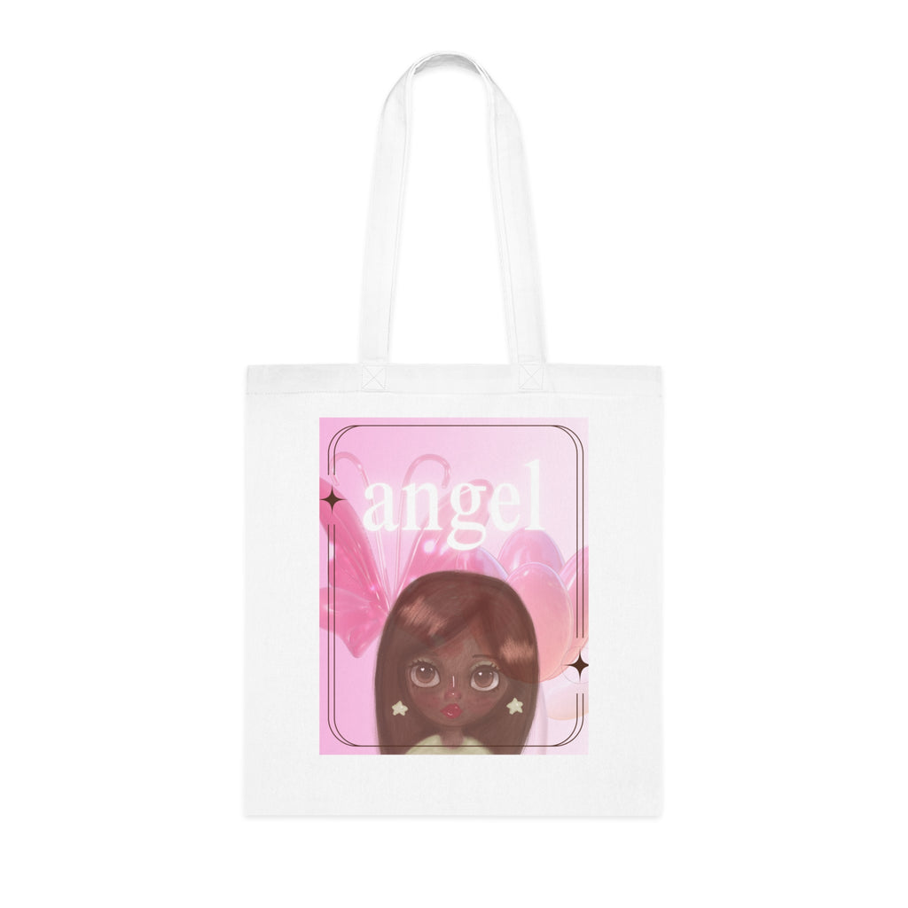 Angel Girl - Cotton Tote Bag