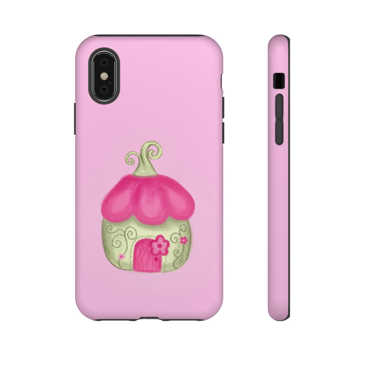 Pink Fairy House Phone Case