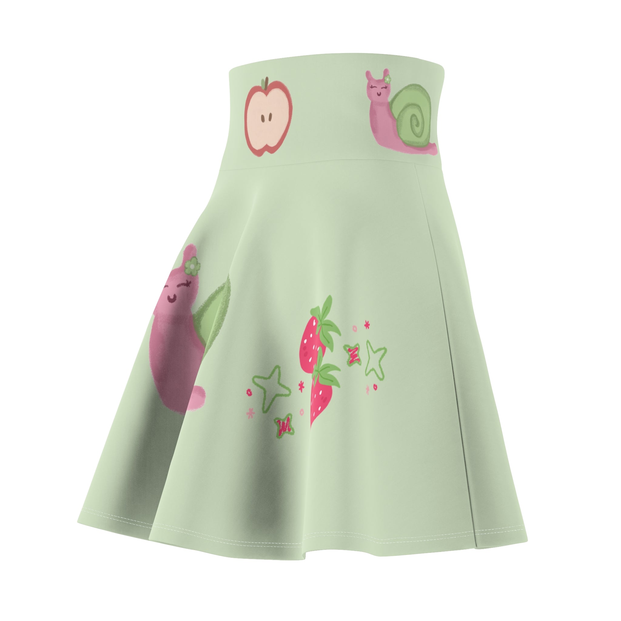 Whimsical Women's Skater Skirt (AOP)