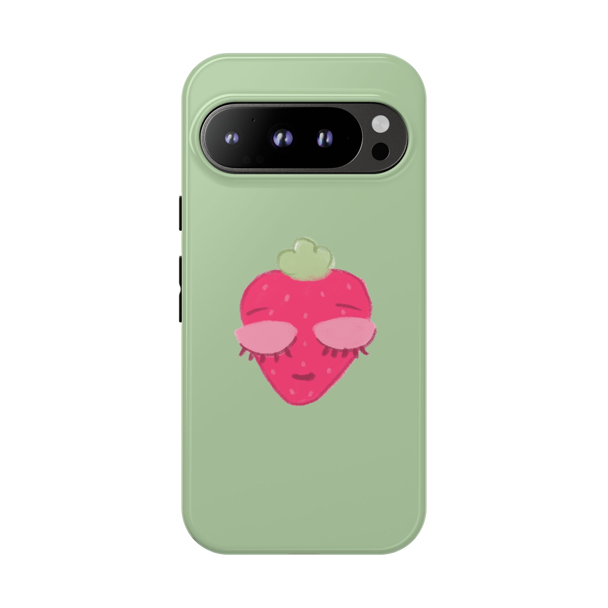 Strawberry Lashes Phone Case