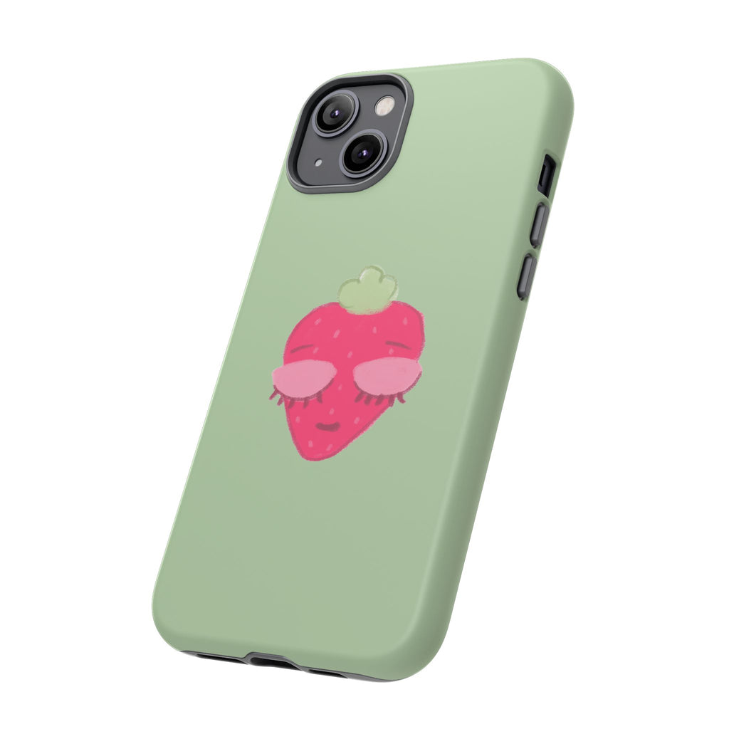 Strawberry Lashes Phone Case