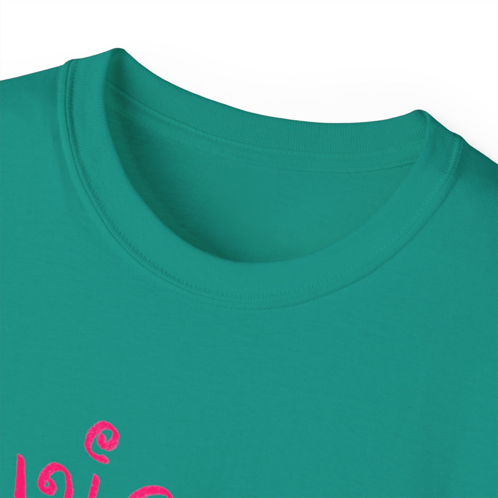 Unicorns Are Real Tee - Pink Retro Script Graphic T-Shirt