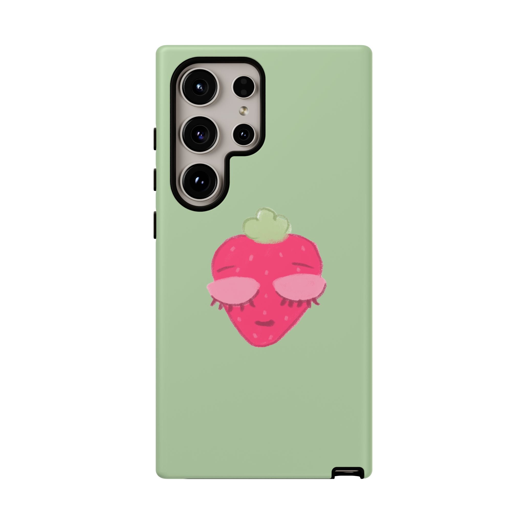 Strawberry Lashes Phone Case