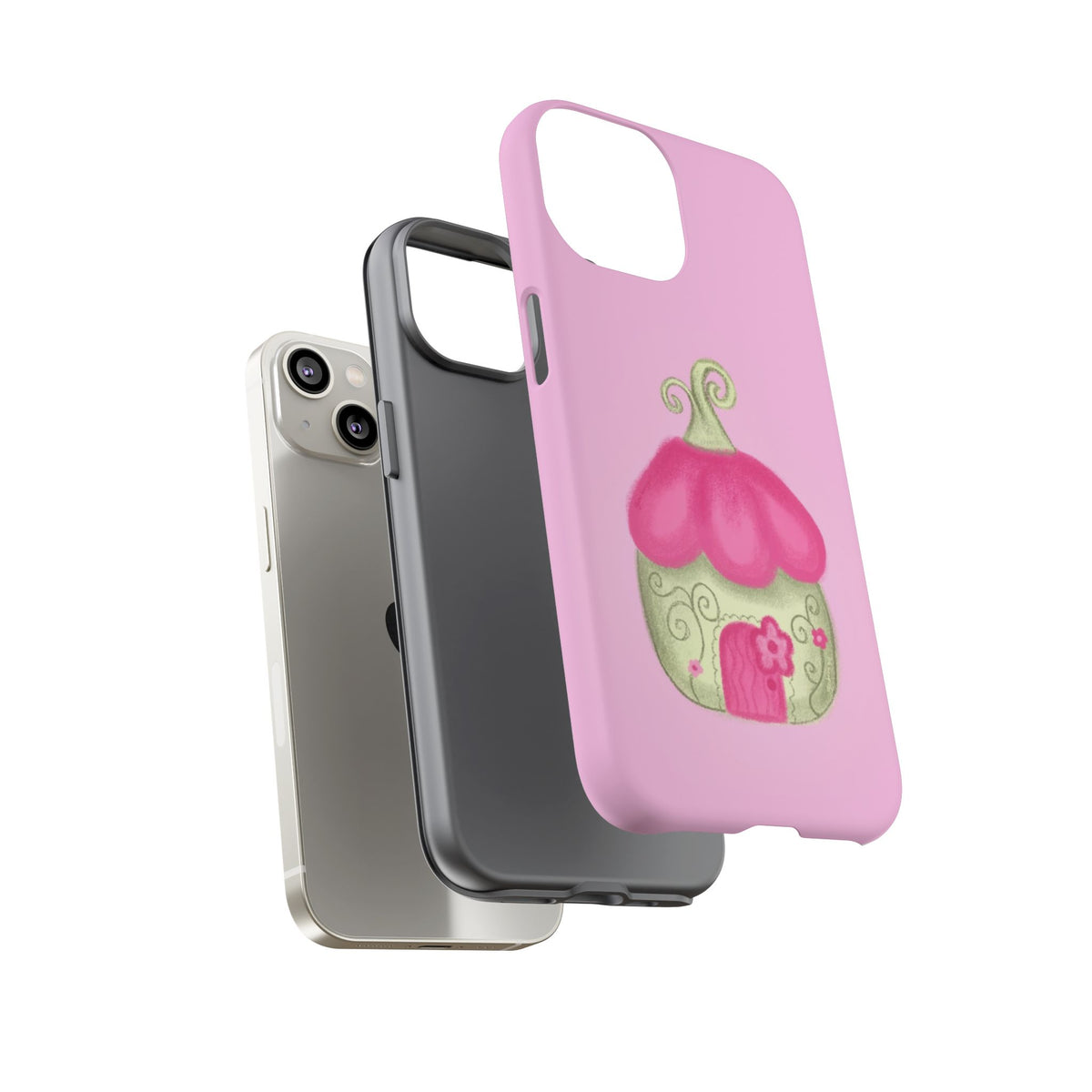 Pink Fairy House Phone Case