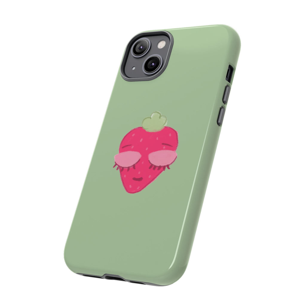 Strawberry Lashes Phone Case