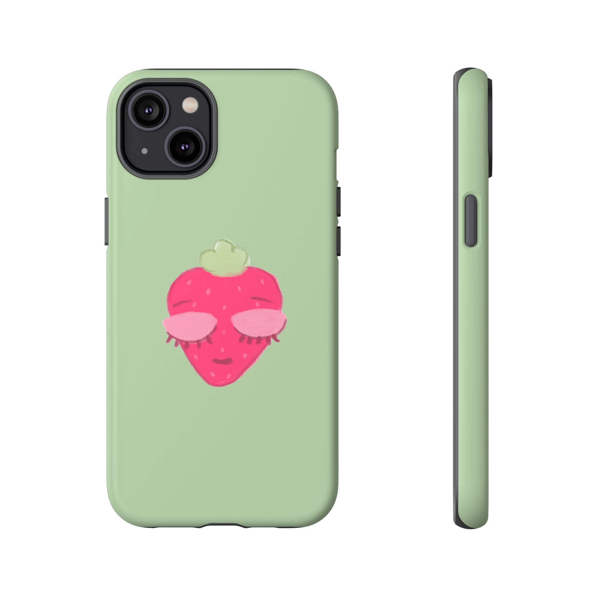 Strawberry Lashes Phone Case