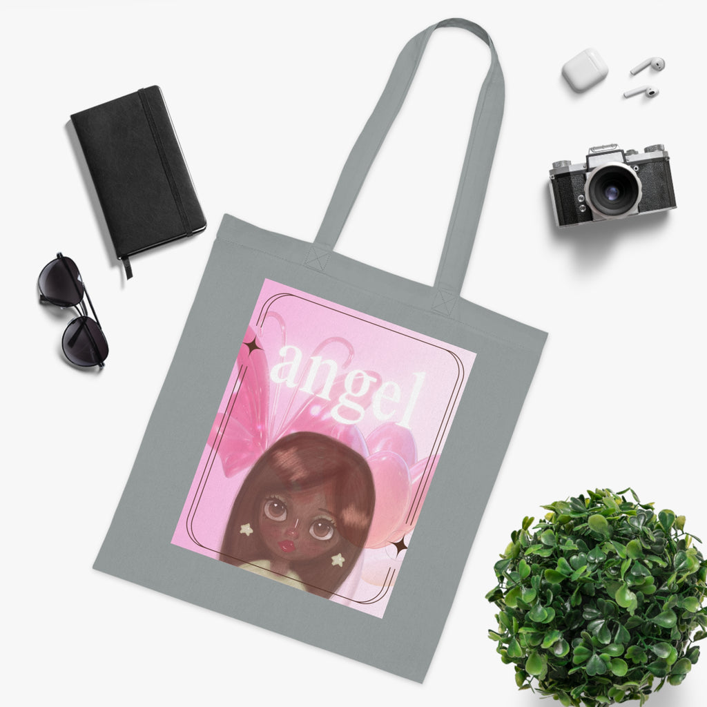 Angel Girl - Cotton Tote Bag