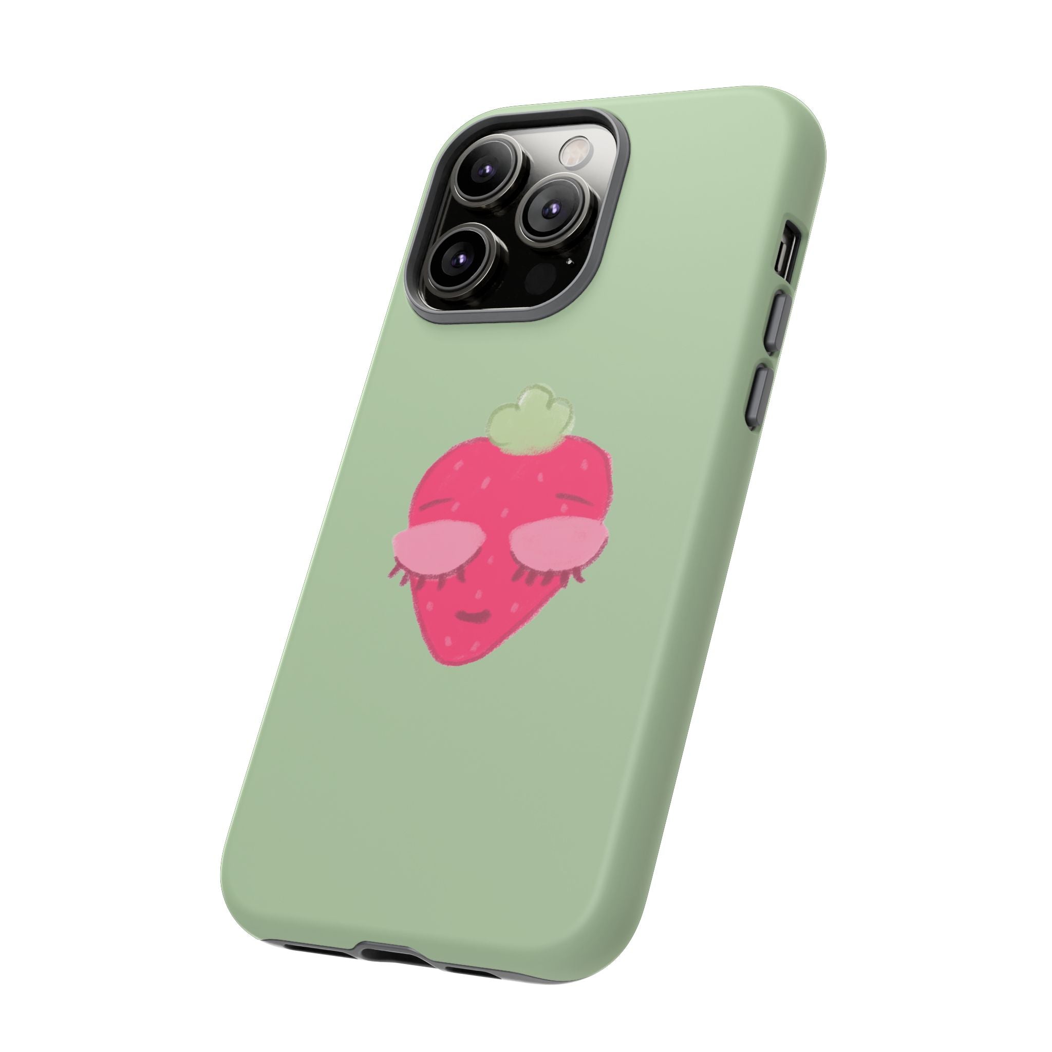 Strawberry Lashes Phone Case