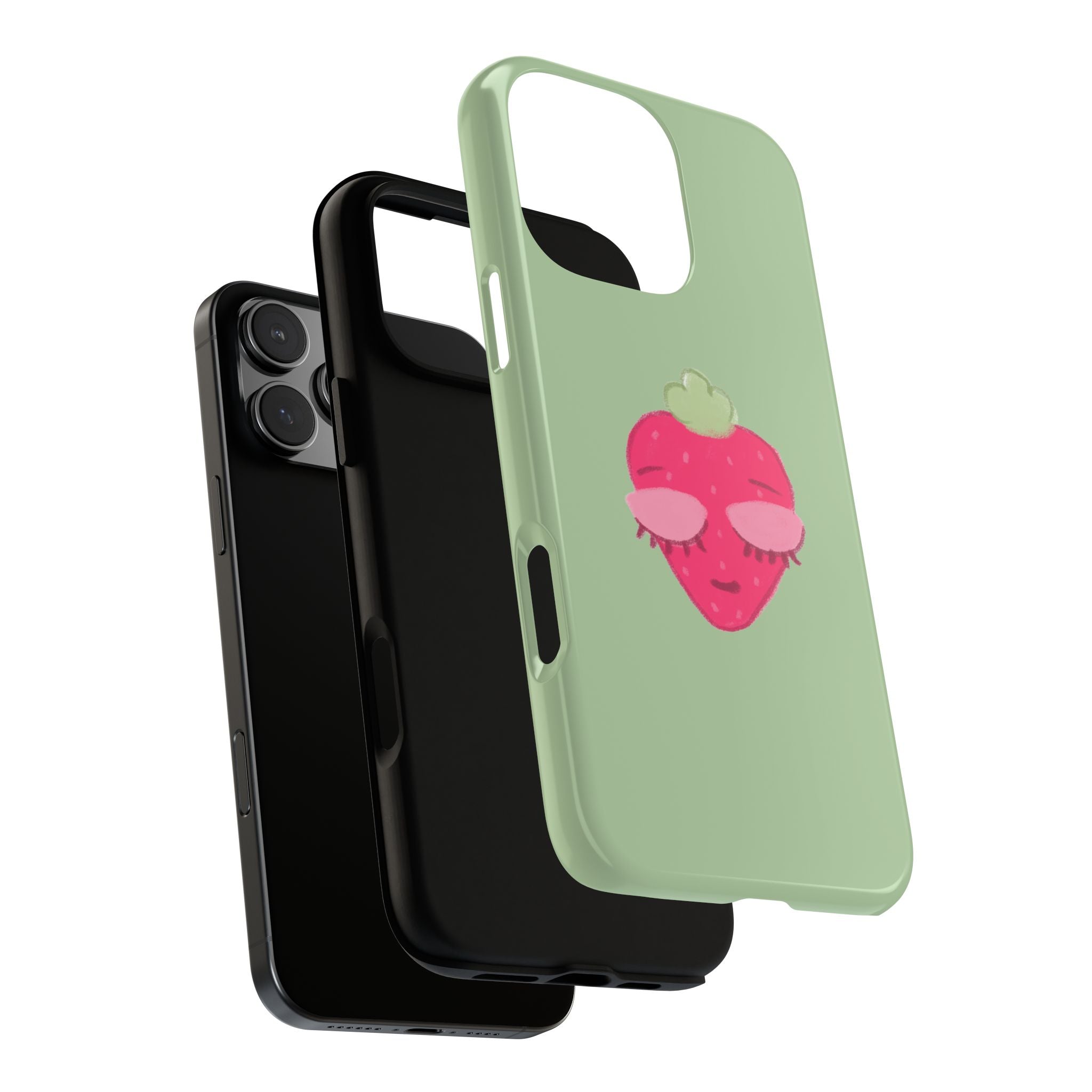 Strawberry Lashes Phone Case
