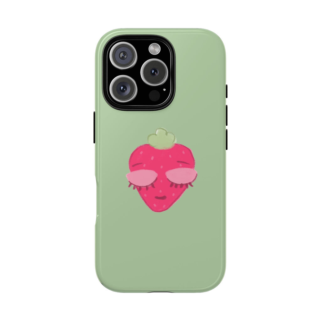 Strawberry Lashes Phone Case