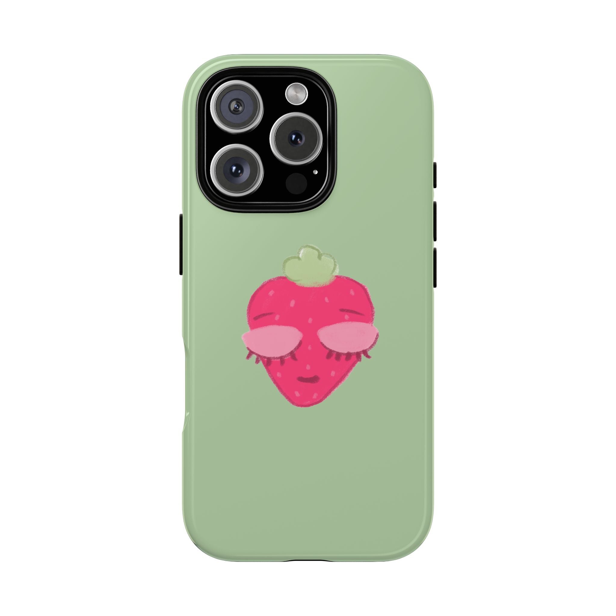 Strawberry Lashes Phone Case
