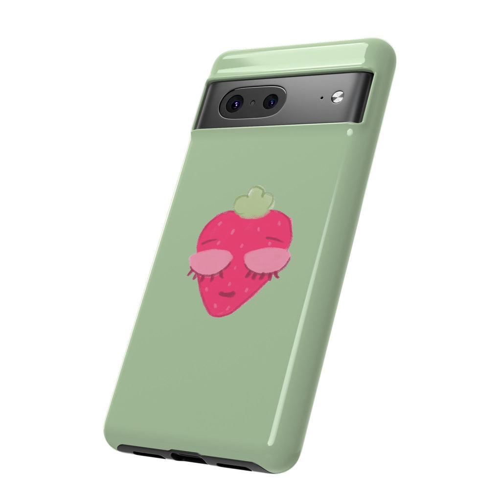Strawberry Lashes Phone Case