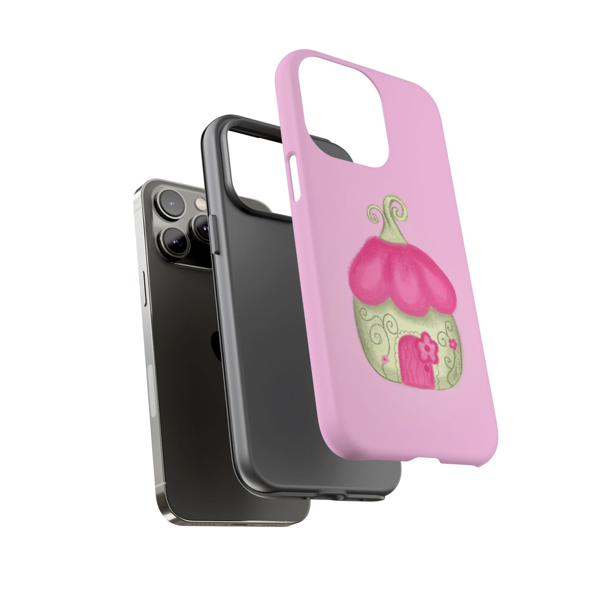 Pink Fairy House Phone Case