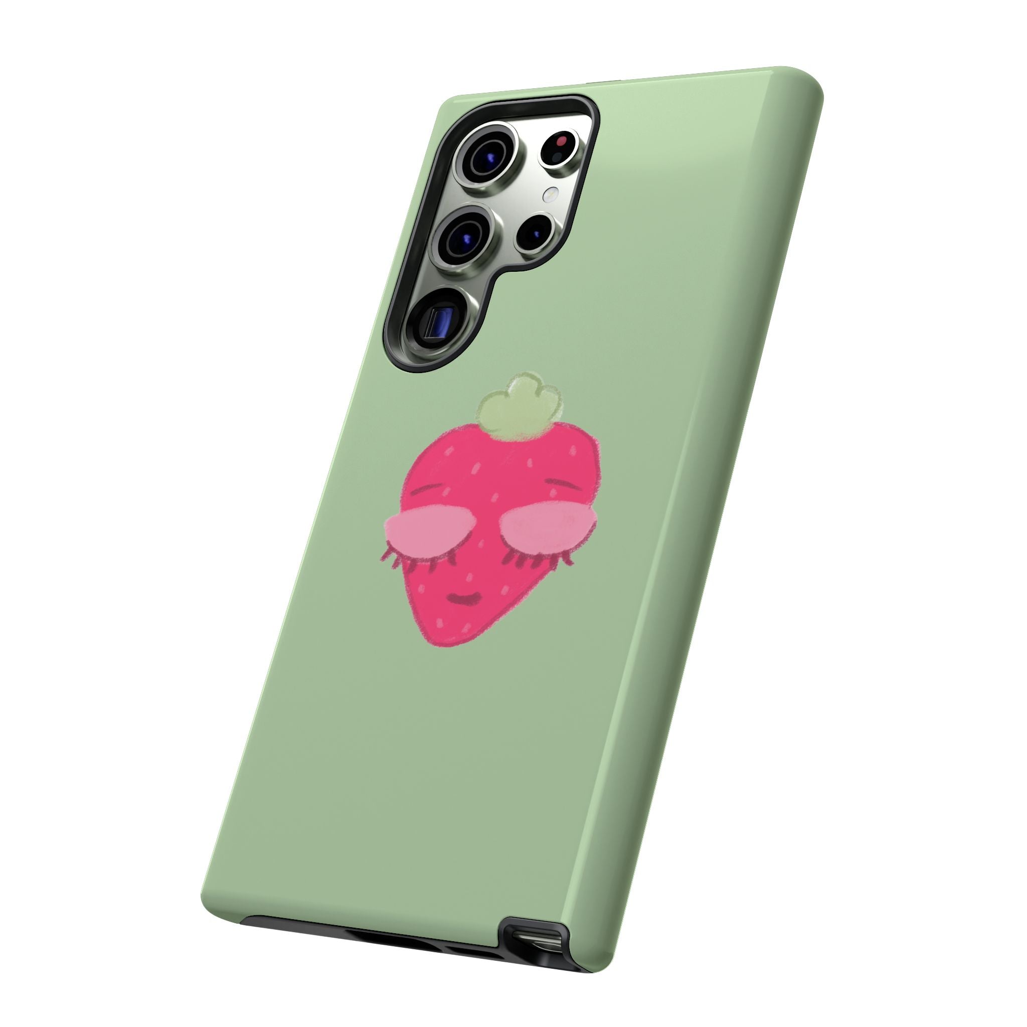Strawberry Lashes Phone Case