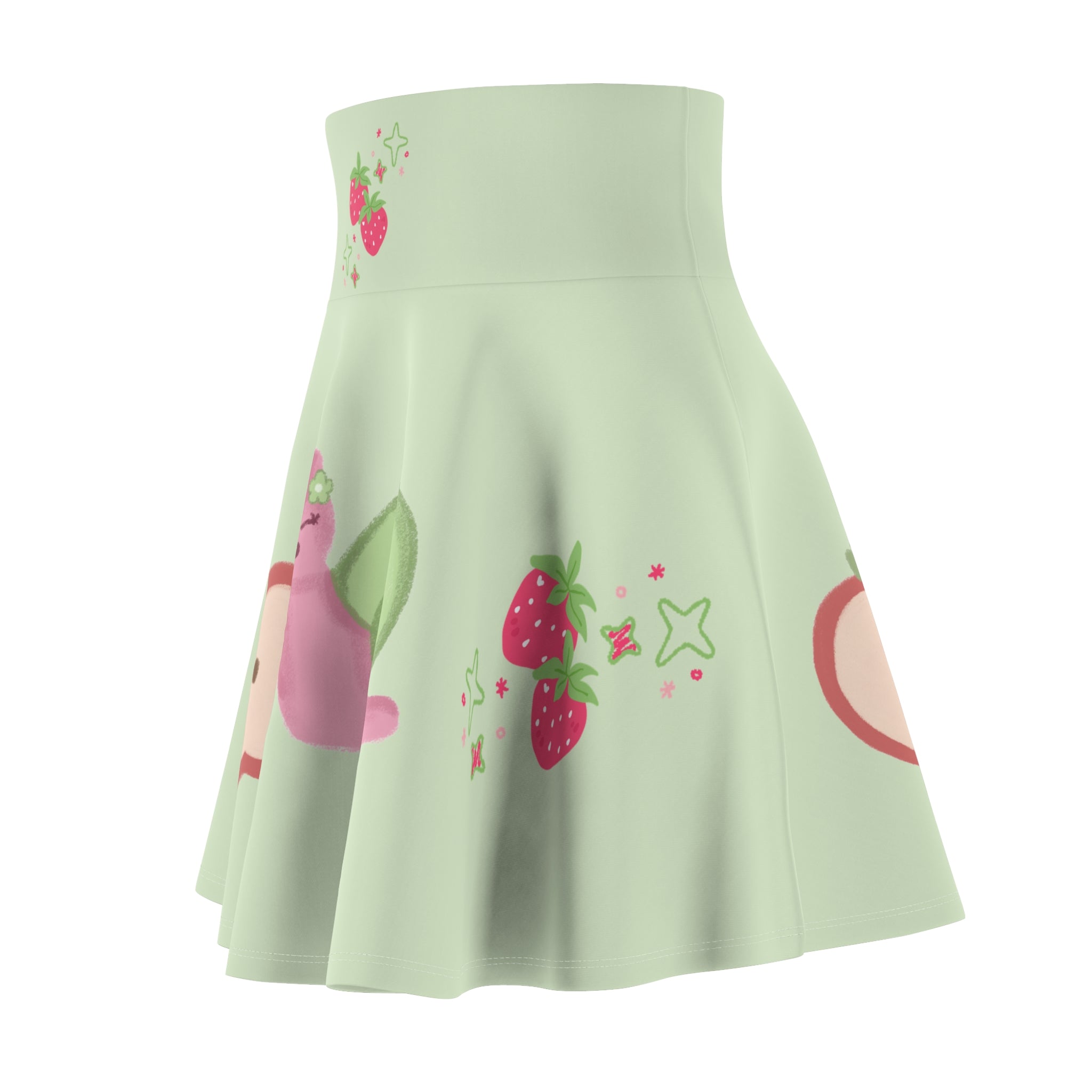Whimsical Women's Skater Skirt (AOP)