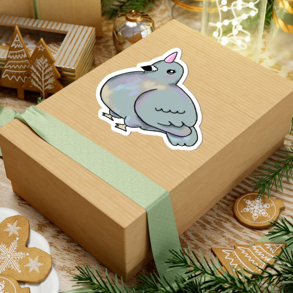 Pigeon Kiss-Cut Sticker
