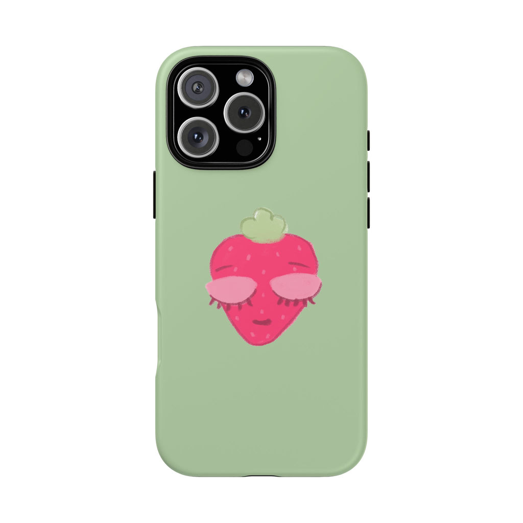 Strawberry Lashes Phone Case
