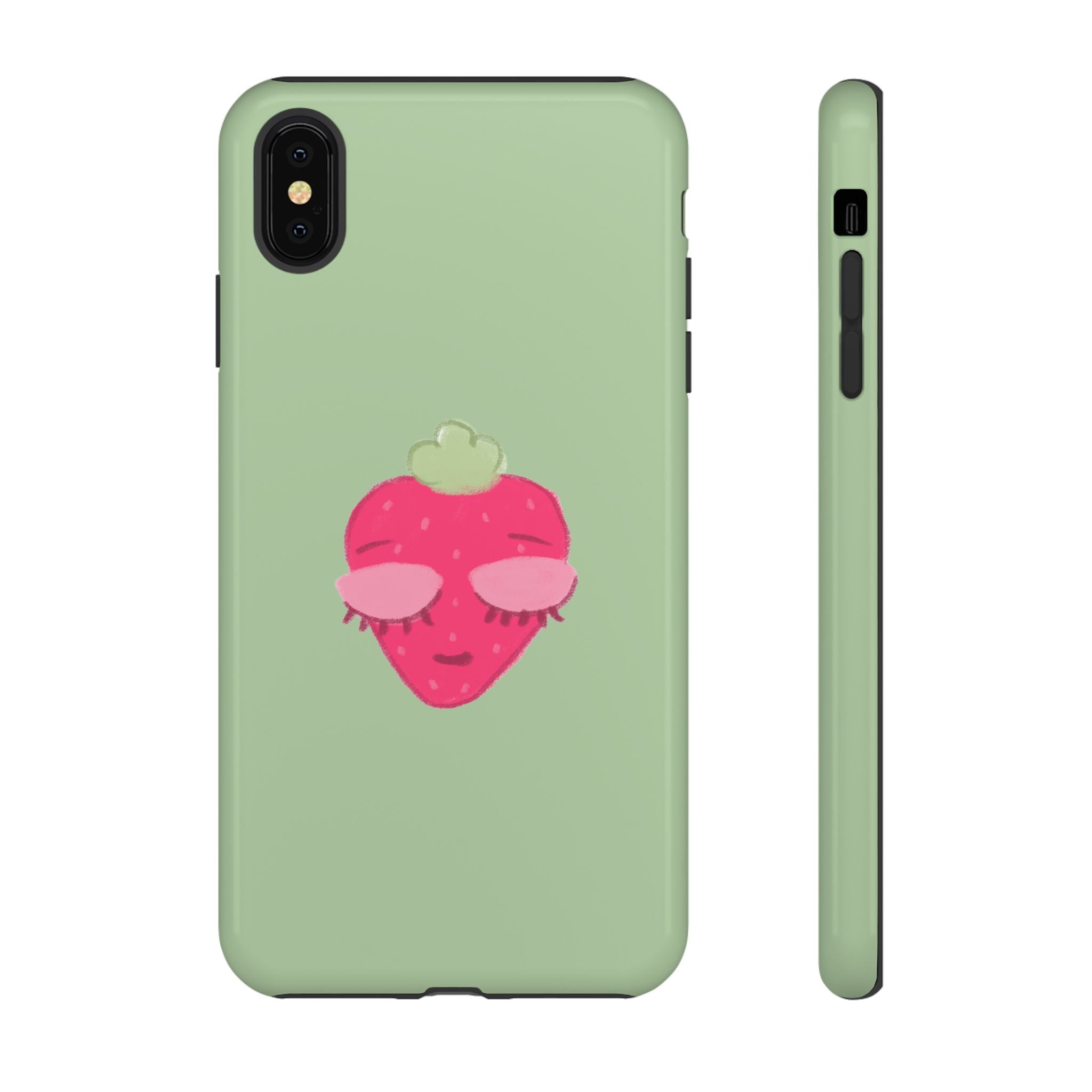 Strawberry Lashes Phone Case