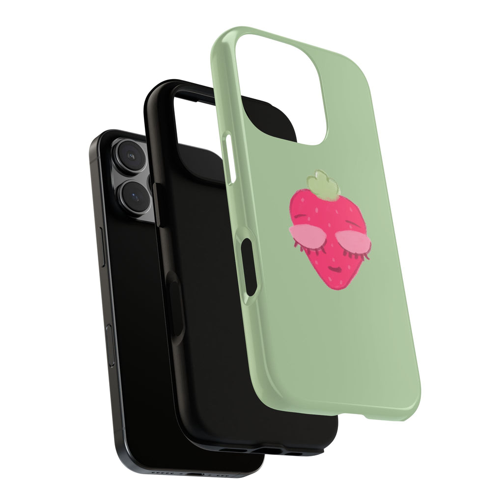 Strawberry Lashes Phone Case