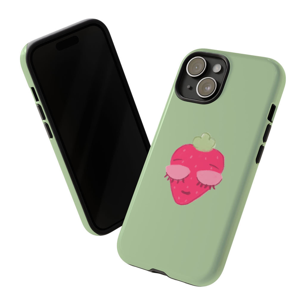 Strawberry Lashes Phone Case