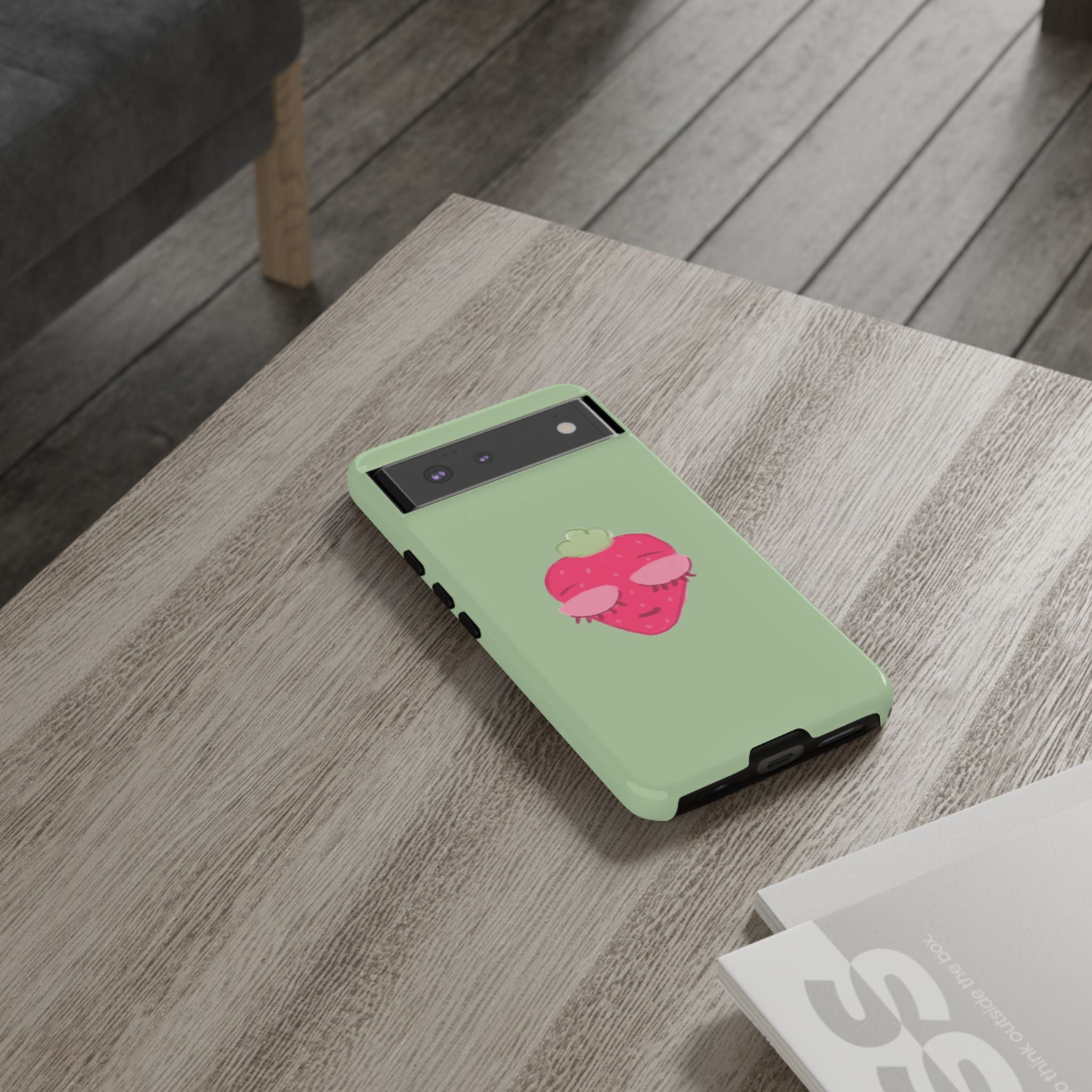 Strawberry Lashes Phone Case
