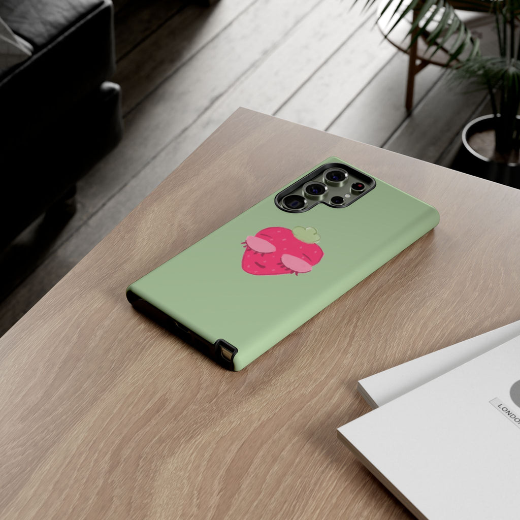 Strawberry Lashes Phone Case