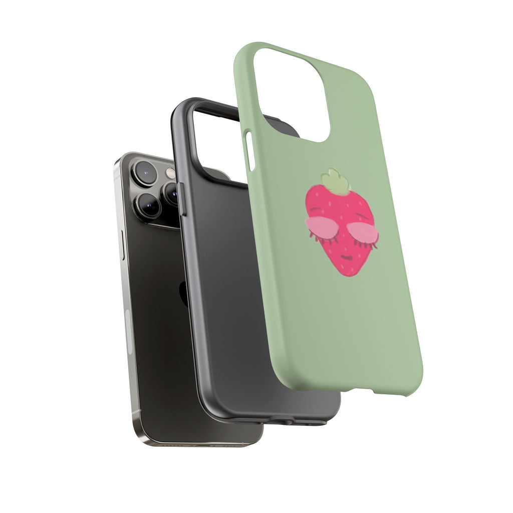 Strawberry Lashes Phone Case