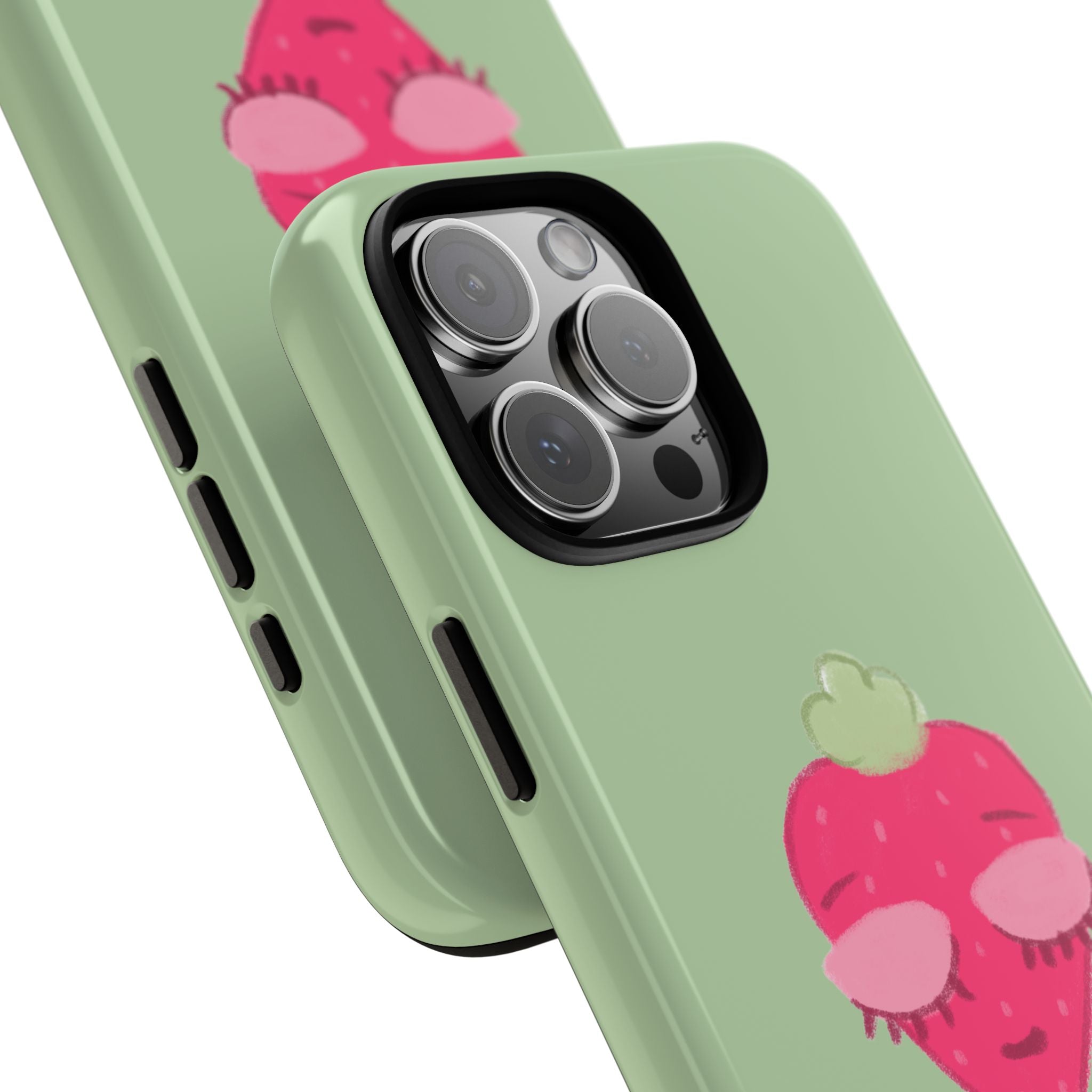 Strawberry Lashes Phone Case