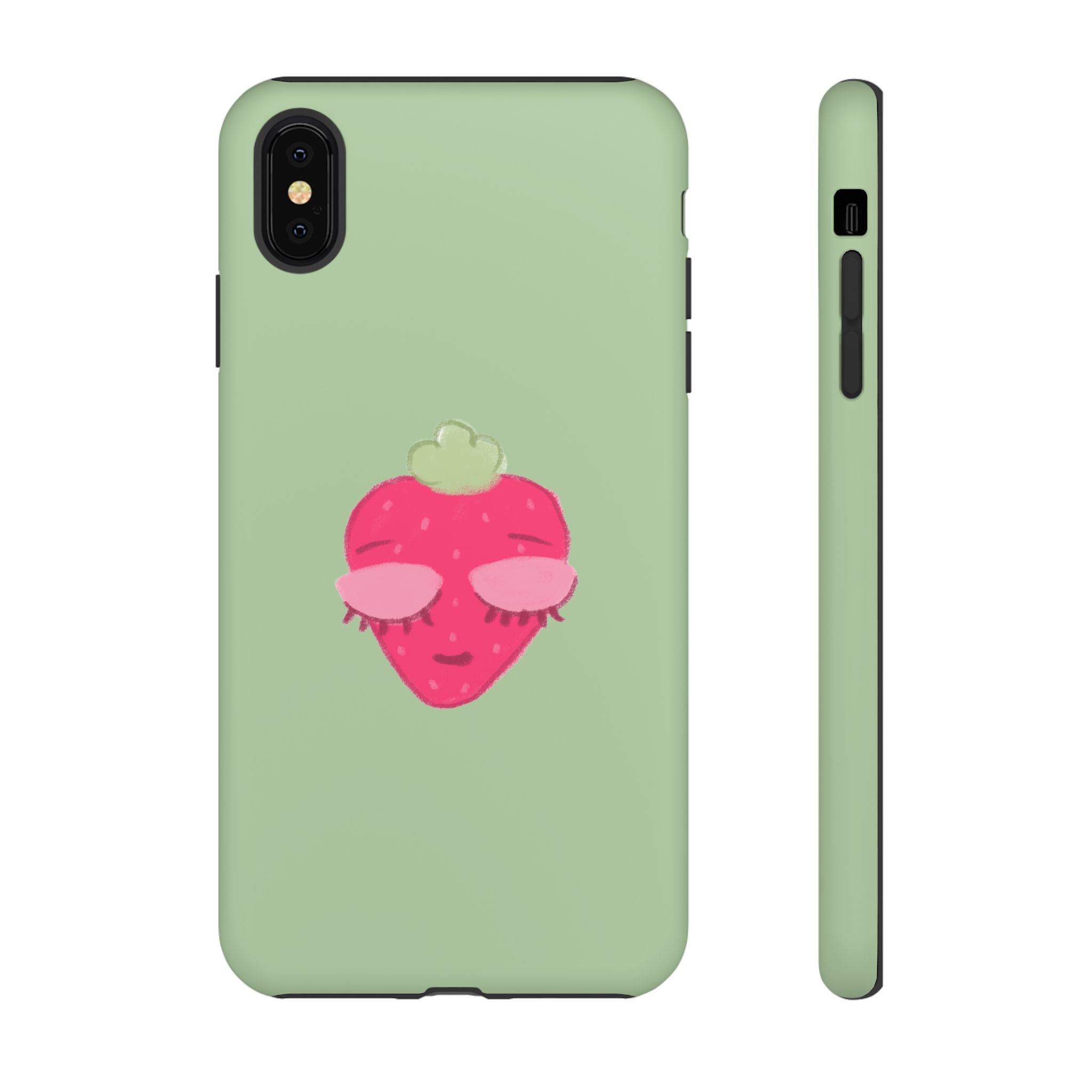 Strawberry Lashes Phone Case