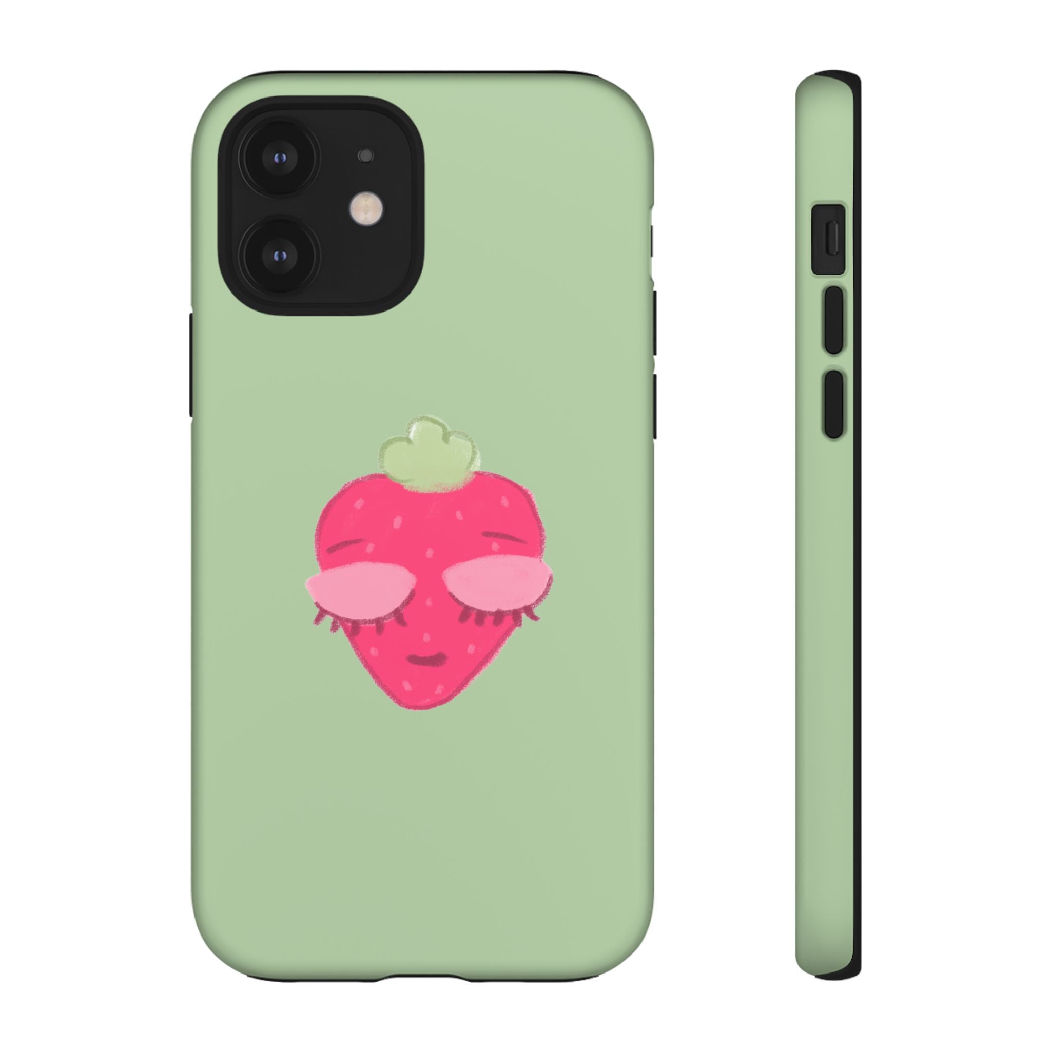 Strawberry Lashes Phone Case