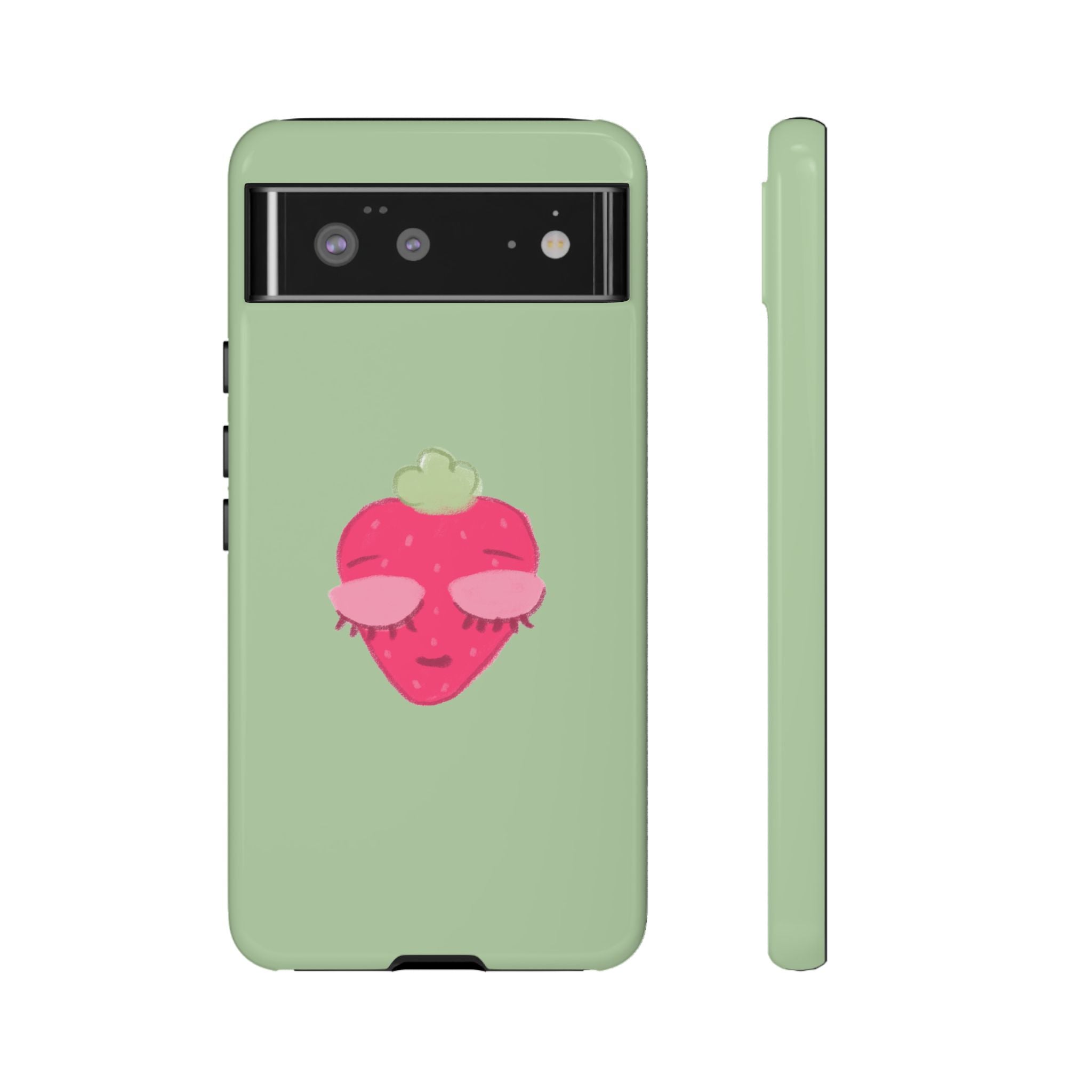 Strawberry Lashes Phone Case
