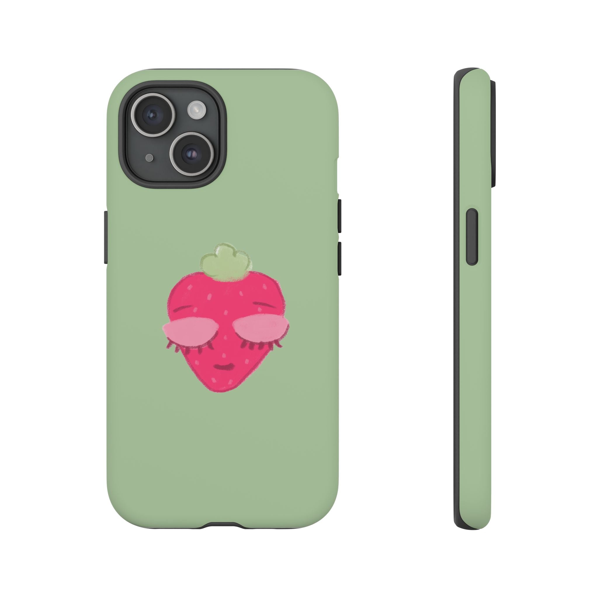 Strawberry Lashes Phone Case