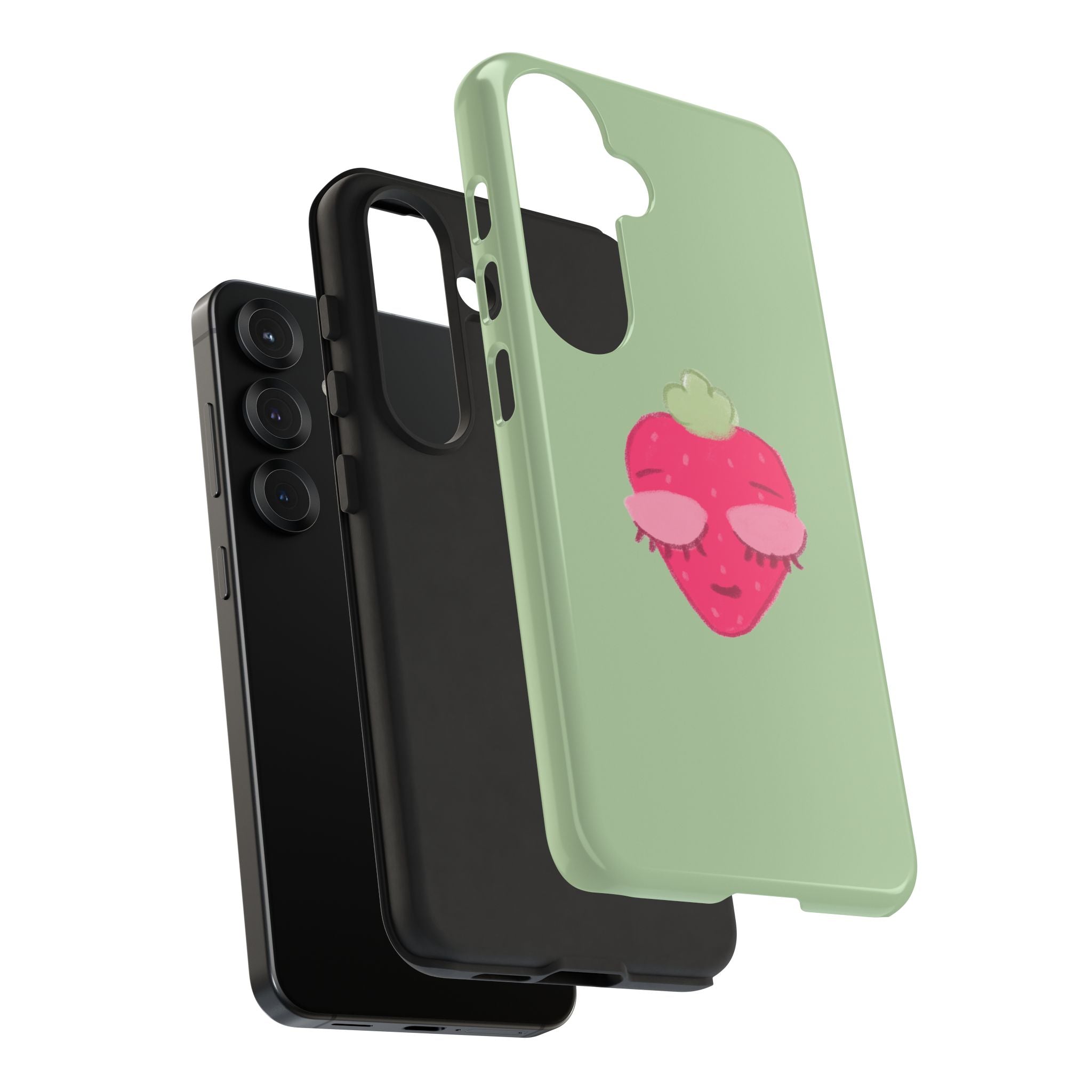 Strawberry Lashes Phone Case